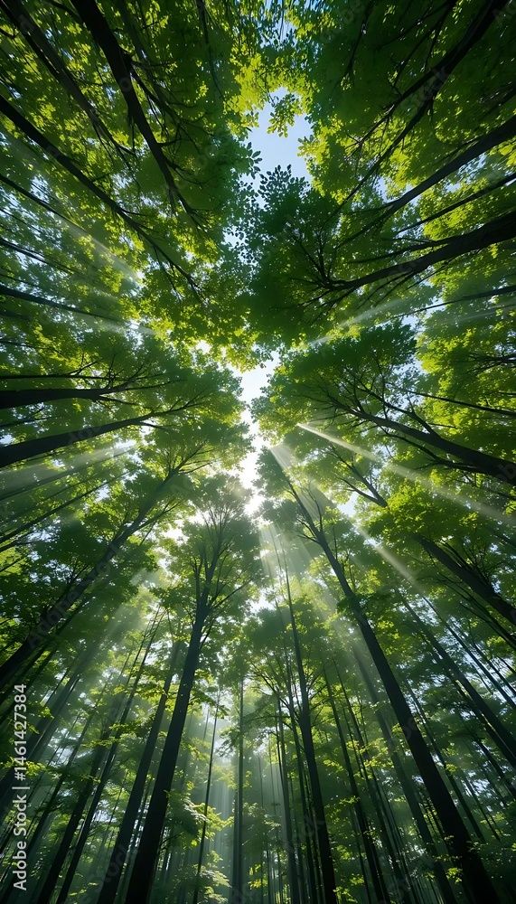 Ancient tree canopy
